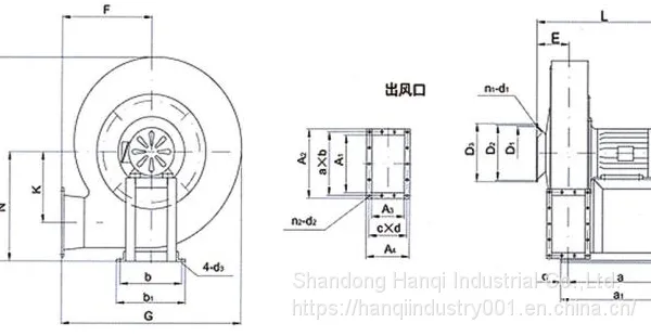 PP-FRP Anti Corrosion Centrifugal Ventilation Fans photo-2