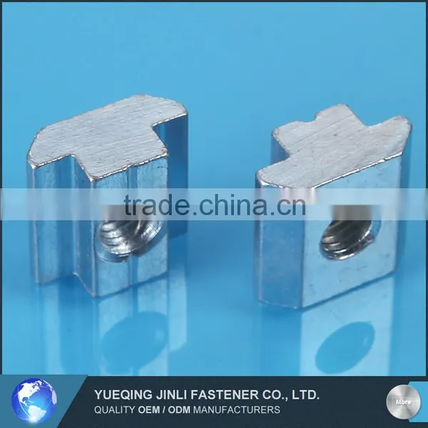 Jinli Hot China Products Wholesale Hardware Zink-Plated Carbon Steel Slide Nut 10-M6 photo-4