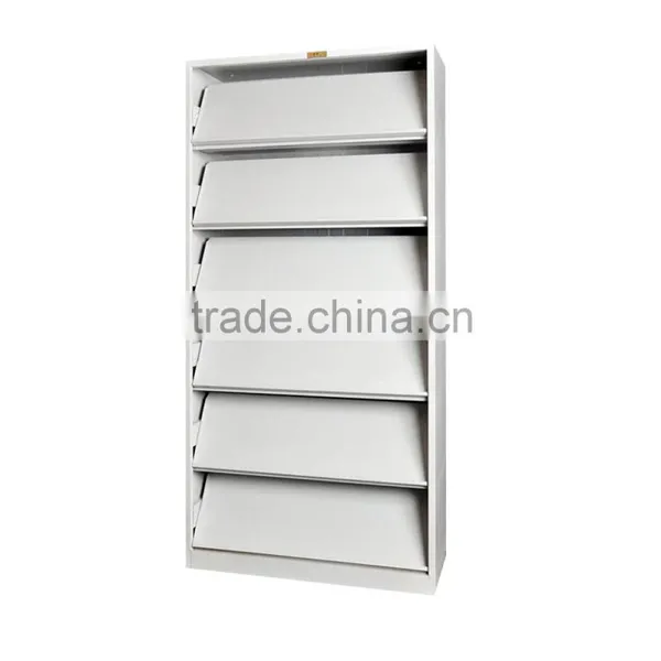 (DL-B1 )5 Layers Foldable Metal Display Rack for Newspaper or Magazine/ Storage Metal Book Rack photo-2