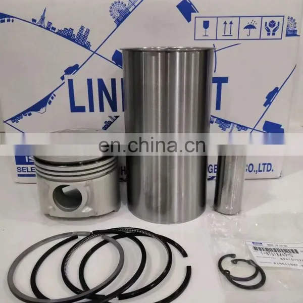Excavator Parts Original 6BG1T Liner Kit 4 Ring From Japan photo-2