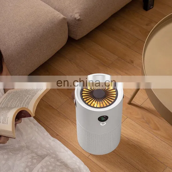 Hepa Filter Air Diffuser Portable Mini Air Home Purifier With Night Lighting photo-5