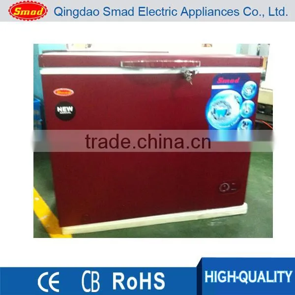 255L Red Colored Deep Freezer Price Deep Freezer With Lock Freezer Room photo-2