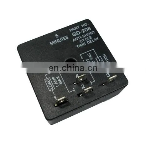 QD-208 delay on make timer delay on break timer on delay timer 220v