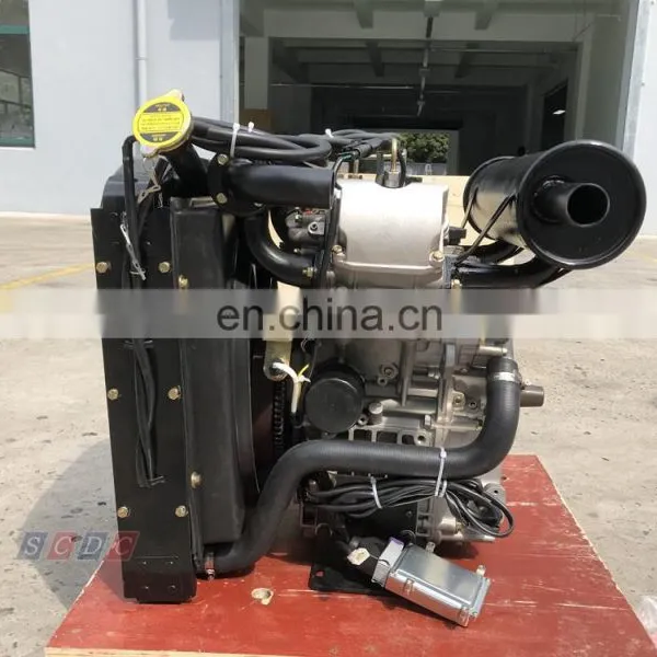 2 Cylinder V Type 4 Stroke SCDC EV80 Water Cooled Diesel Engine photo-2