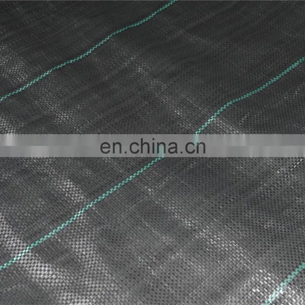 Black Color Weed Mat Woven Greenhouse Ground Cover photo-3