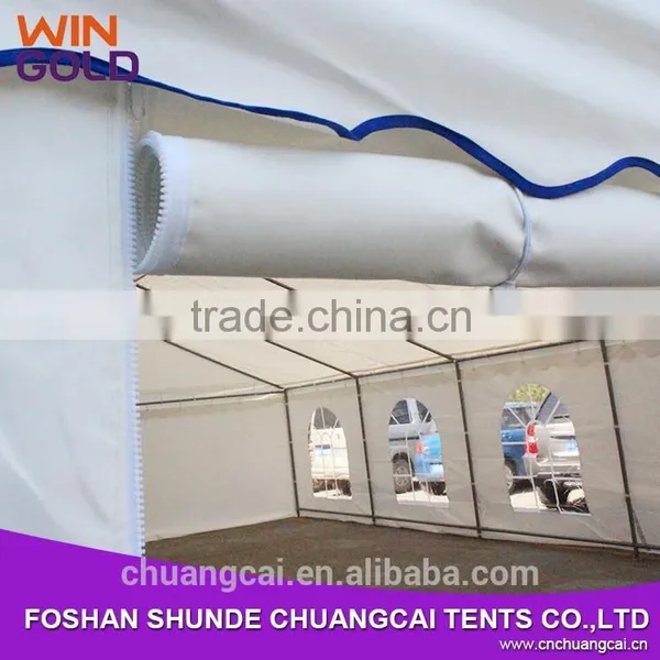 6x10m Protecting Rain&sunshine Easy up Iron Tube Portable Garage Canopy photo-4