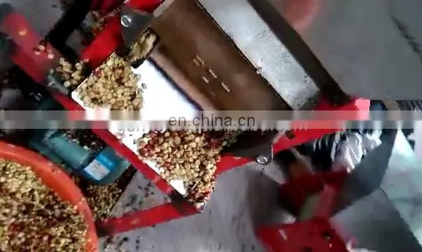 Venezuela Wholesale Fresh Coffee Beans Peeler /peeling Cocoa Sheller Machine photo-4