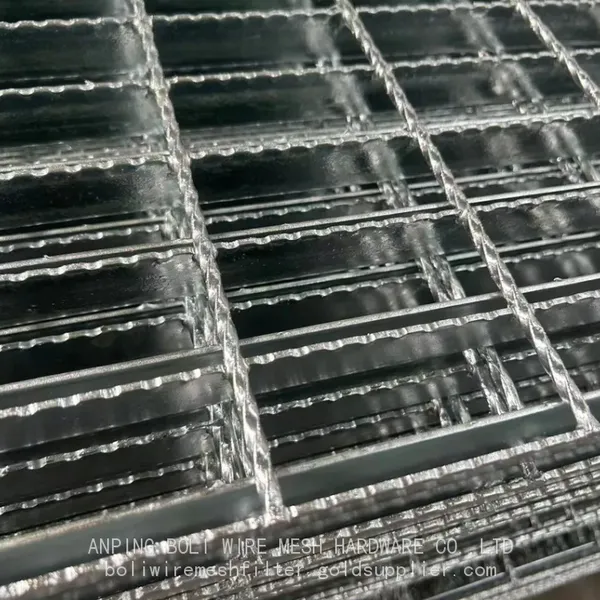 Hot Galvanized Building Reconstruction Building Upgrade Flooring Bar Grating /Heavy-Duty Industrial Steel Floor Grating photo-4
