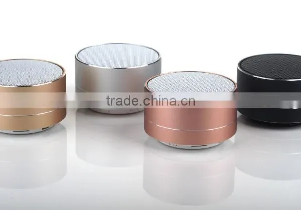 Fashionable Design Aluminum Alloy A10 Bluetooth Portable Speaker With Led Light photo-2