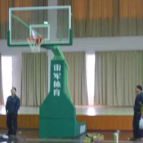 Professional Movable Height Adjustable Foldable Basketball Hoop Basketball Training System Basketball Stand photo-4
