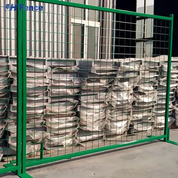 Portable 8FTx10FT Galvanized Chain Link Fence Panel for Construction and Events photo-5