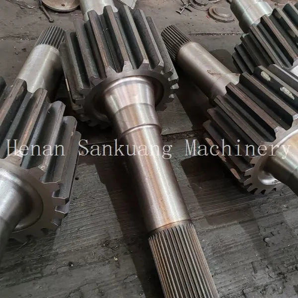 Input Pinion Shaft Splined End 4140 Alloy Steel Heat Treated Precision Turning 6 Spline photo-3