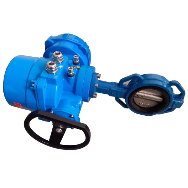 Factory Direct DIN Wafer Butterfly Valve Ductile Iron Body 304 Stainless Disc PTFE Soft Seal Manual Worm Gear Pneumatic Electric photo-5