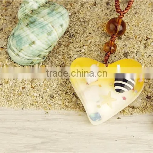 Real Insect Flower Sea Life Embedded Wholesale Fashion Women Necklace photo-4
