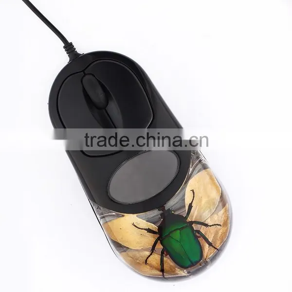 2016 New Fashion Computer Mouse With Real Insect photo-5