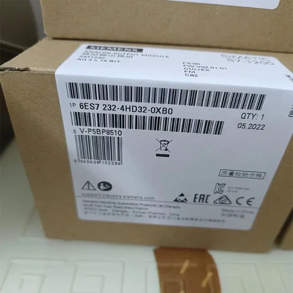 Siemens PLC Modules SM1232, SM1234, 6ES7232/6ES7234-4HE32/4HB32/4HD32-0XB0; Siemens Simatic S7-1200 PLC photo-2