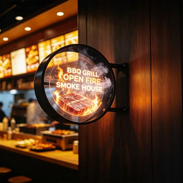 Industrial Grade 3D Floating Hologram Fan Display | Single & Double Sided Holographic LED Fan Signage | ADE Lightbox