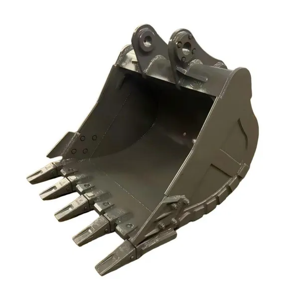 Heavy Duty Digging Bucket 1.0 CBM With Bolt On Teeth Side Cutters for Excavator Attachment photo-5