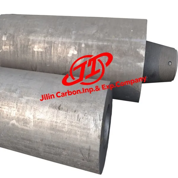 Jilin Carbon High Conductivity Graphite Electrode for EAF Furnace photo-4