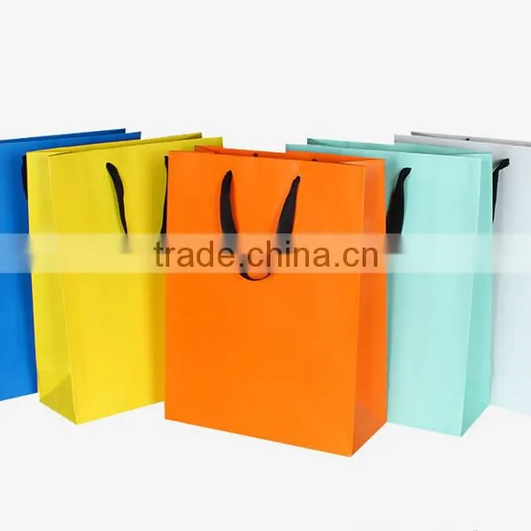 Luxury Custom Cheap Kraft Paper Gift Bag photo-3