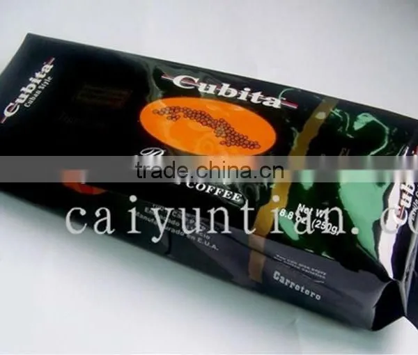 Quad-sealing Coffee Bags With Valve/ Foil Zipper Custom Stand up Pouch photo-2