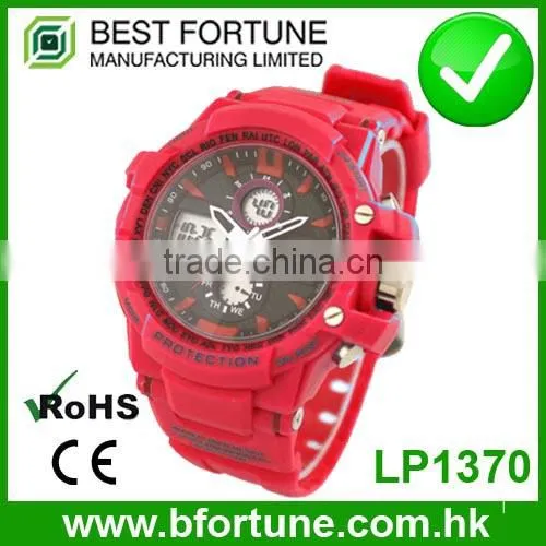 LP1370 Get Free Sample Three Hands Movt 30m Waterproof Plastic Fashion Watch