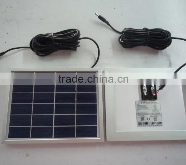 Good Quality Poly 2.8W 6 Volt Solar Panels Led Lights photo-2