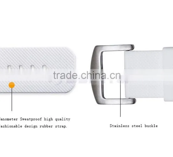 3 Colors Silicone Touch Screen SIM Camera Smart Hand Watch Mobile Phone Cell Phone photo-6