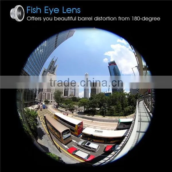 Phone Camera Accessory Clip Mobile Phone Lens 3 in 1 Lens Set Macro Wide Angle Fisheye Lens for Samsung photo-3