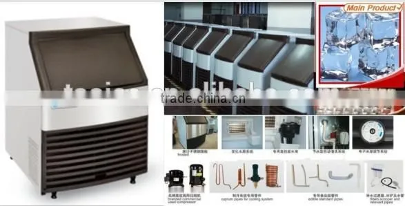 CE Certificate Commercial Ice Cube Machine, Ice Freezer photo-6