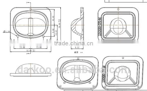 5050 Silicon Streetlight Lens With Holders DK24-150*80-TP-I-M photo-2
