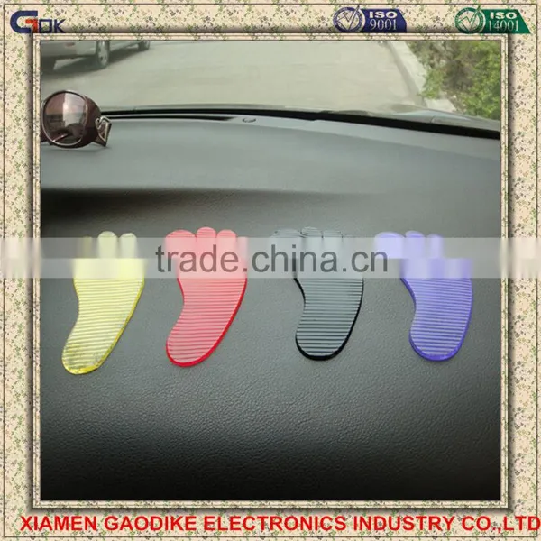 Foot Shape Sticky Anti-Slip GEL Pad for Mobile, Sunglasses, Coins photo-4