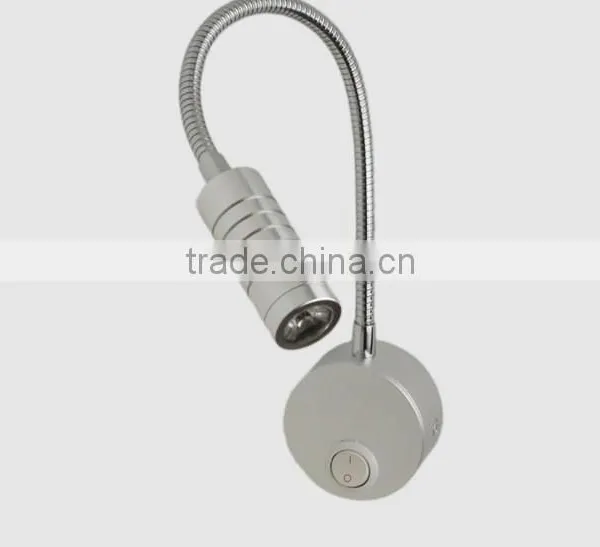 Bathroom Wall Light Led Lighting Fixtures Warm White Silver Black With On/off Switch photo-4