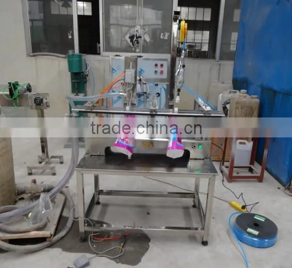 Small Capacity Semi Automatic Standing Up Pouch Packing Machine photo-2