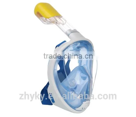 Anti Fog Design Full Face Mask Diving Snorkel Set photo-2