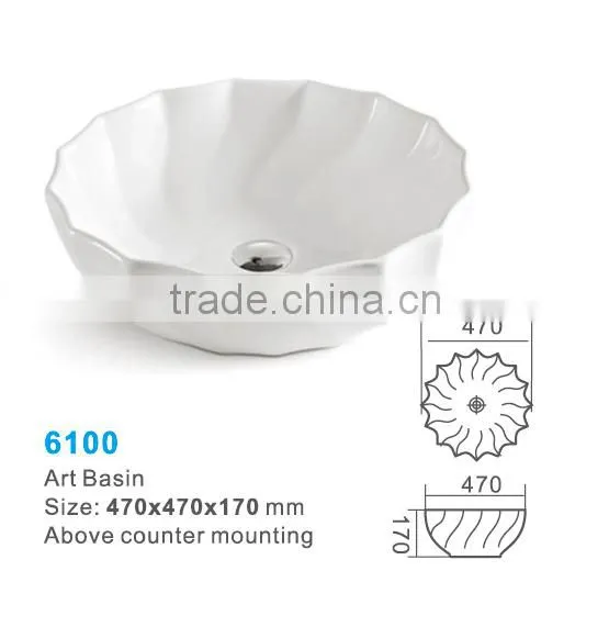 Manufacturer Ceramic Bathroom Wash Basin photo-3