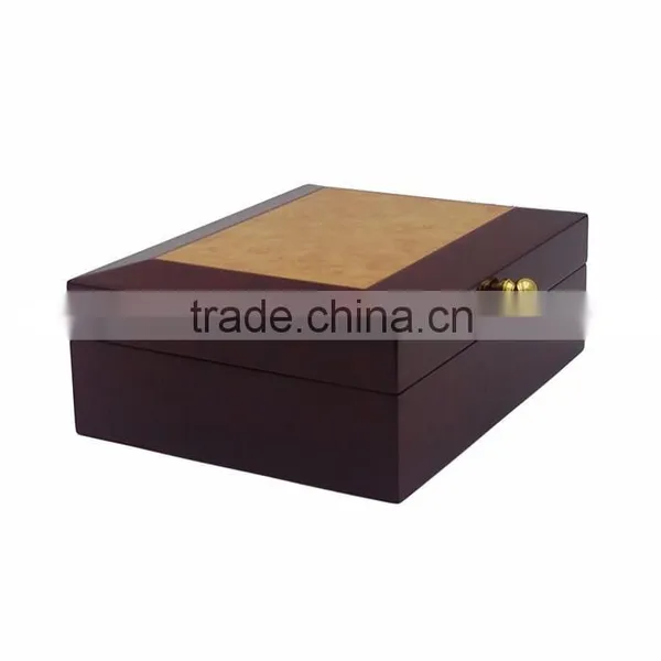OEM Design Finished Wooden Boxes for Gift