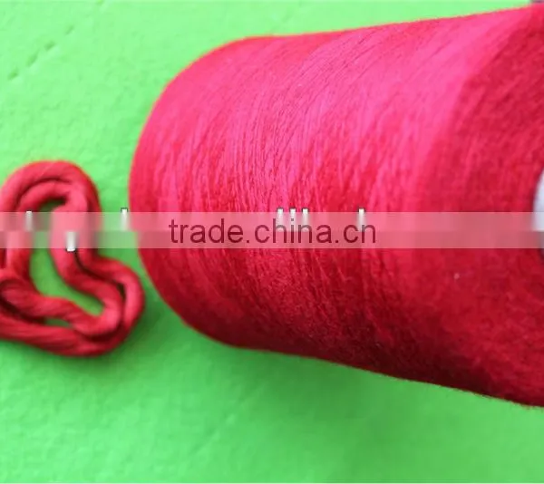 100% Dope Dyed Polyester Yarn photo-2