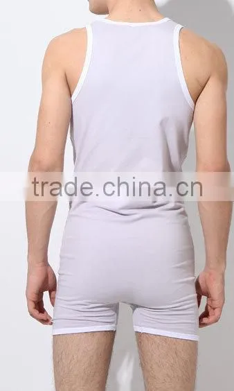 Cotton Summer Cheap Wholesale OEM Onesie Pajamas For Men photo-2