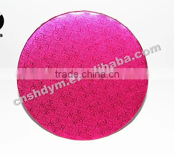 Disposable Colorful Round Foil Cake Drum photo-4