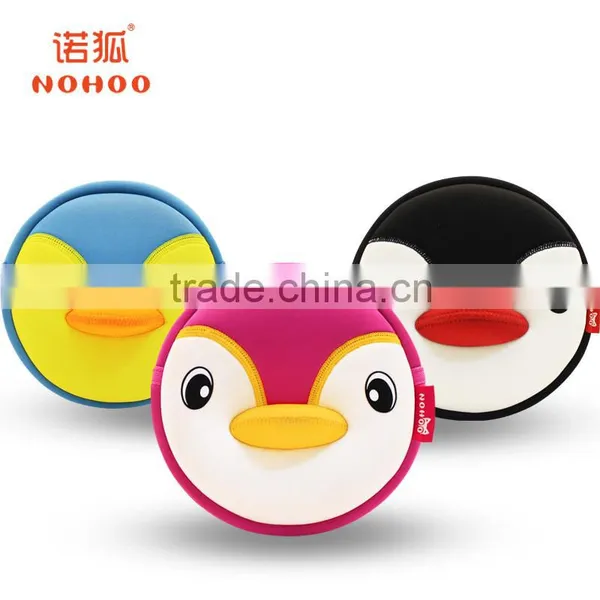 NOHOO Enviromental Animals Shoulder Bag 3D Penguin Kids Small Messenger Bags NHK001