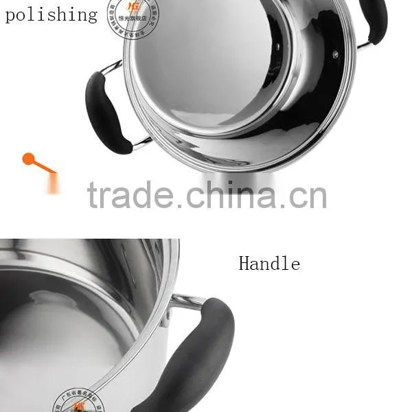 Inexpensive Stainless Steel Stockpot for Kitchen Tool photo-3