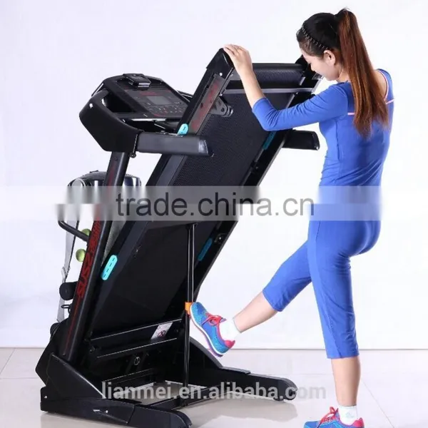Motorized Treadmill Life Fitness With MP3 With 5 Inch Pandel New photo-3
