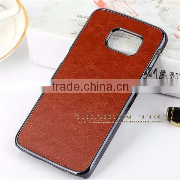 Back Case Cover for Samsung Galaxy S6 Luxury Leather Case for Galaxy S6 Edge Phone photo-2