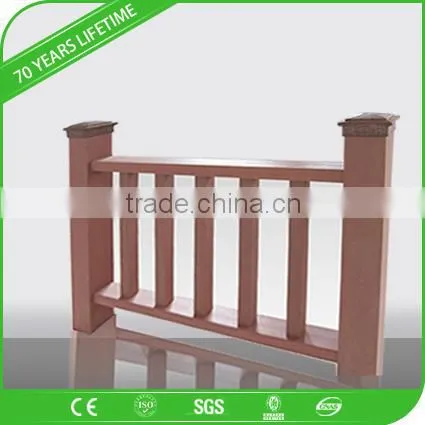 WPC PVC Fence Wood Plastic Composite Fence photo-3