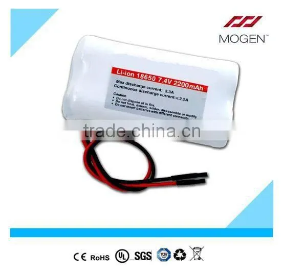 Li-ion Batery Pack 7.4v,7.4v Lithium Polymer Battery Li-ion Battery Packs