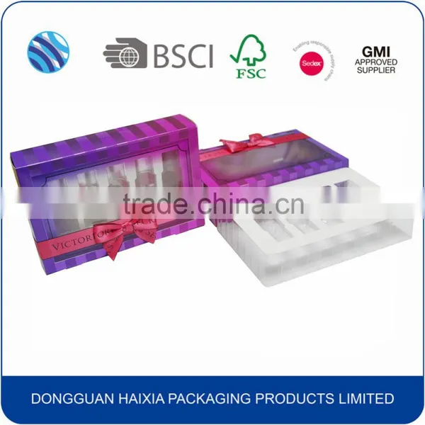 Custom High Quality Packaging Box With Window and Plastic Insert photo-3
