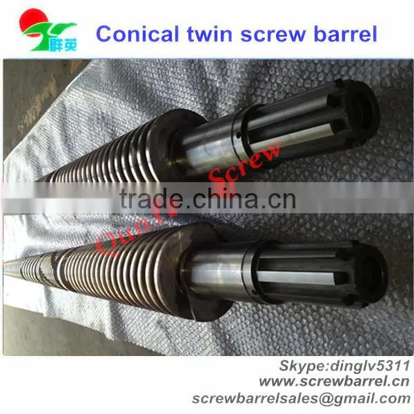Conical Twin Screw Barrel for Double Screw Extruder photo-4