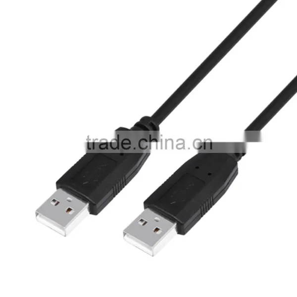 6 Foot Black USB 2.0 High Speed A Male To A Male Cable photo-3