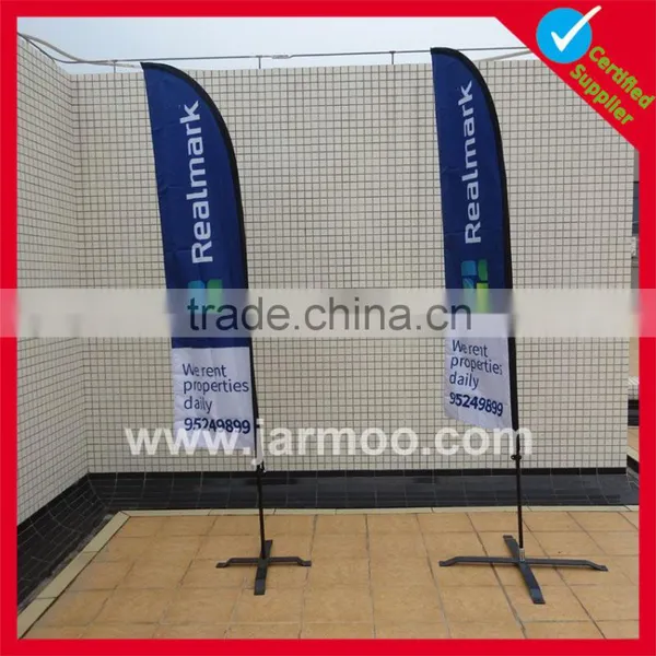 Cheap 110g Knitted Polyester Custom Printing Flags photo-5